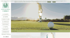 Desktop Screenshot of golfpoggiodeimedici.com
